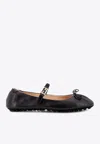 Fendi Ballerina With Ff Baguette Pattern