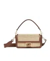 Fendi Baguette Shoulder Bag In Brown