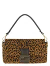 Fendi 'baguette®' Medium Handbag In Animal Print