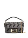 Fendi Baguette Mini Bag In Black