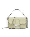 Fendi Mini Baguette Cross Body Bag In Nude