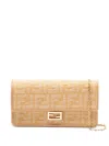 Fendi Continental Baguette Wallets And Card Holders Pink