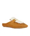 Fendi Baguette Muller Shoes In Brown