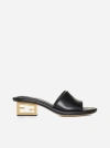 FENDI BAGUETTE NAPPA LEATHER SANDALS