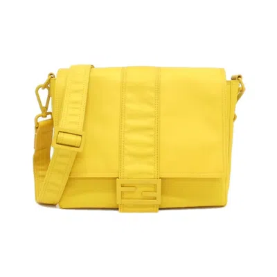 Pre-owned Fendi Baguette Nylon Shoulder Bag ()