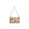 Fendi Women Multicolor Baguette Pouch Bag In Multi