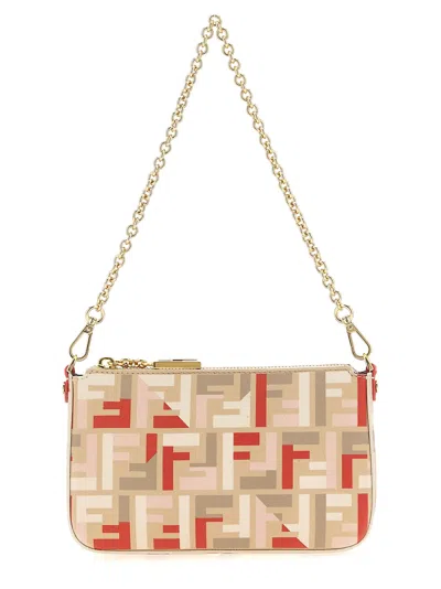 Fendi Baguette Pouch In Multi