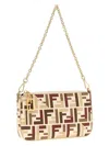 Fendi Chain Detachable Gold-tone Hardware Bag In Multi