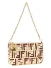 Fendi Chain Detachable Gold-tone Hardware Bag In Multi