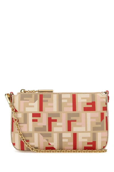 Fendi Baguette Pouch Tessuto Ff Pu 8bs073av1y F1sy7