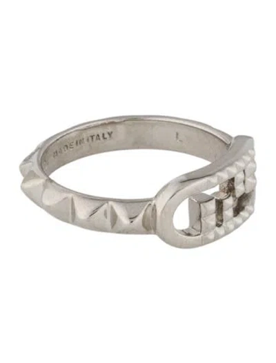 Pre-owned Fendi Baguette Ring In Multi