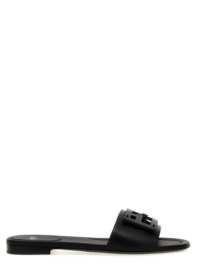 Fendi Baguette Sandals Black