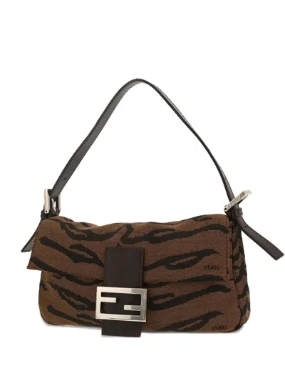 Pre-owned Fendi Baguette Shoulder Bag