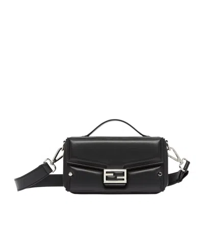 Fendi Baguette Shoulder Bag In Black