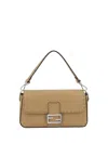 Fendi Baguette Shoulder Bag In Cappuccino+palladio