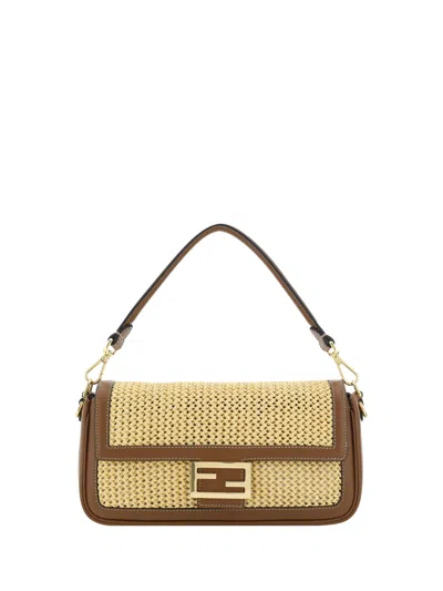 Fendi Baguette Shoulder Bag In Multicolor