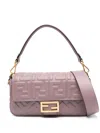 Fendi Chic Baguette Handbag In Purple