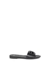 Fendi Women `baguette` Slides In Gray