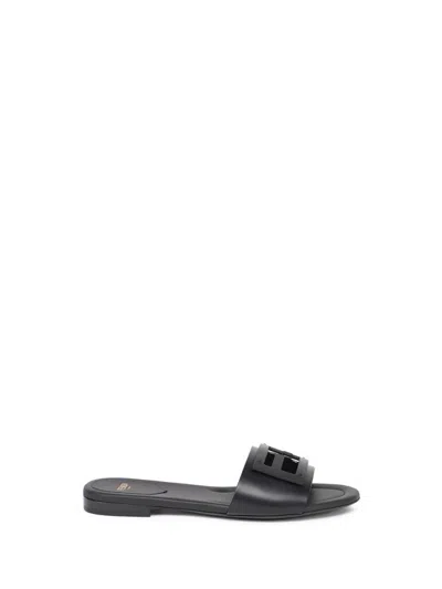 FENDI FENDI `BAGUETTE` SLIDES