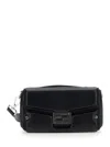 Fendi Black Baguette Crossbody Bag In Black
