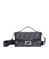 Fendi Baguette Soft Trunk Messenger Bag In Black