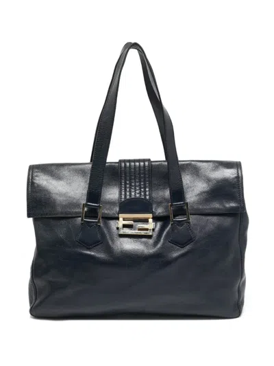Pre-owned Fendi Baguette Tote Bag