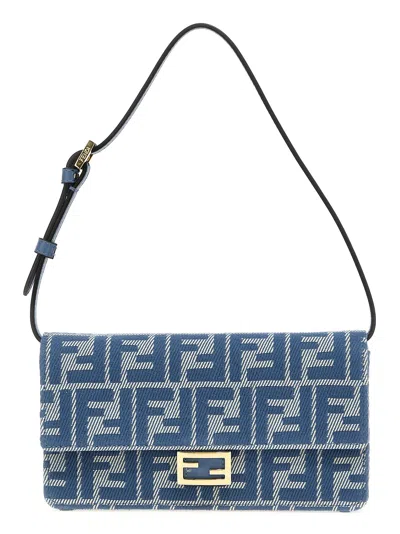 FENDI FENDI 'BAGUETTE' WALLET ON CHAIN