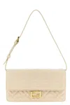 Fendi 'baguette' Wallet On Chain In Neutral