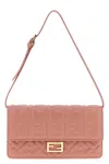 Fendi 'baguette' Wallet On Chain In Pink