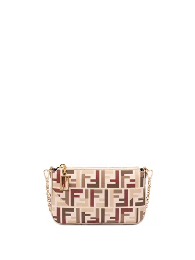 Fendi `baguette` `zucca` Pouch In Multi