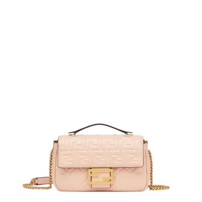 Fendi Baguettes In Light Rose+oro Vibr