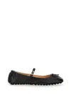 Fendi Ballerina With Ff Baguette Pattern