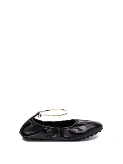 Fendi Ballerinas In Black  