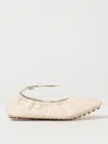 Fendi Filo Ballerina Flats In White