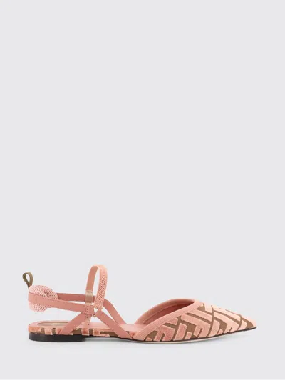 Fendi Ballet Flats  Woman Color Pink