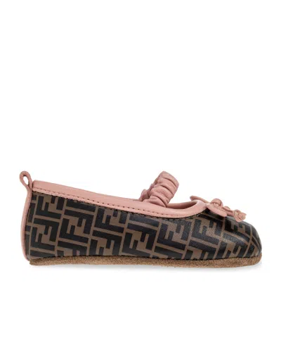 Fendi Ballet Flats In Multicolor