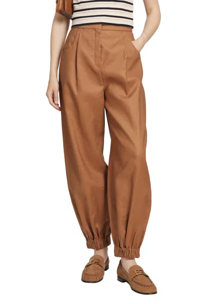 Fendi Ballon Pants In Brown