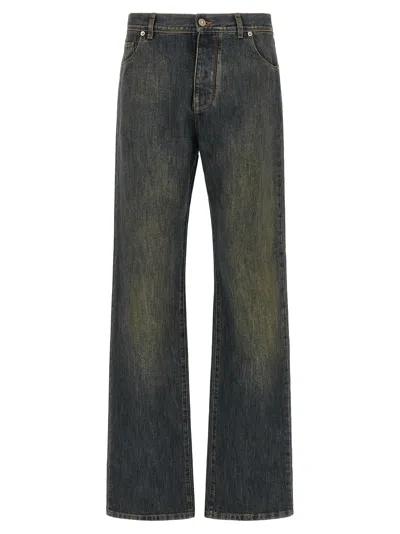 Fendi Bananatex® Denim Jeans In Blue