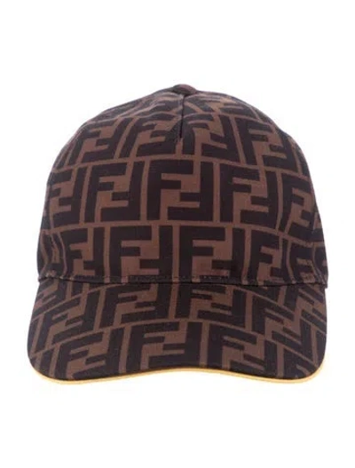 Pre-owned Fendi Baseball Cap In Black
