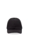 Fendi Baseball Cap In Black