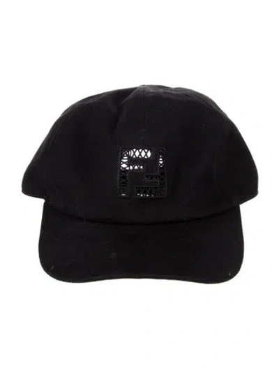 Pre-owned Fendi Baseball Hat In Black