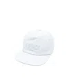 Fendi Baseball Hat With Ff Logo In Blue