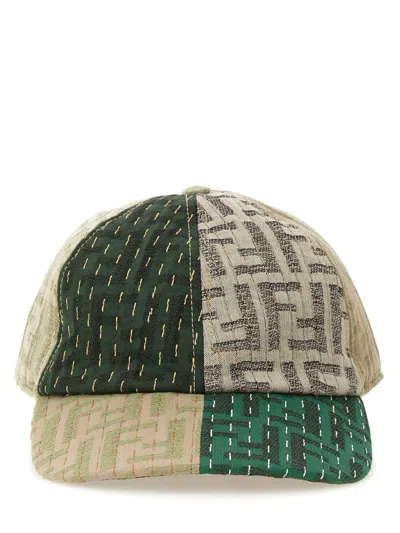 FENDI FENDI BASEBALL HAT WITH LOGO