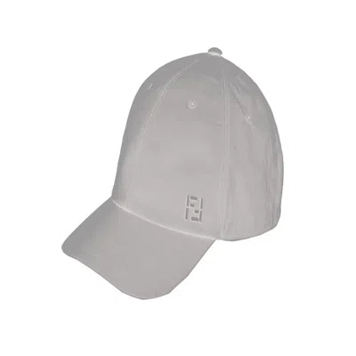 Fendi Cappello Da Baseball Con Logo In Gray