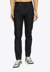 Fendi Basic Straight-leg Jeans In Blue