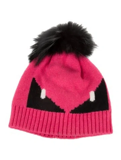 Pre-owned Fendi Beanie In Black