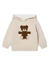 Fendi Sweatshirt With Print In Neutrals