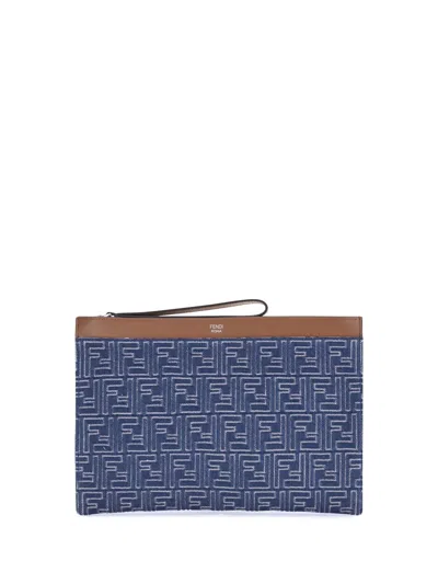 Fendi Beauty Cases In Blue