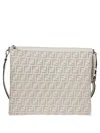 Fendi Beige After Ff Crossbody Bag In Beige