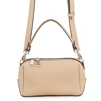 Pre-owned Fendi Beige Leather Handbag Shoulder Bag ()